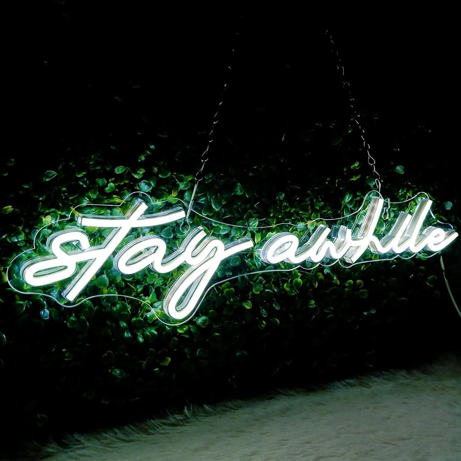Neon Sign Party - ป้ายไฟนีออนแบบ USB ปรับความสว่างได้ สำหรับตกแต่งบาร์ ห้องนอน บ้าน