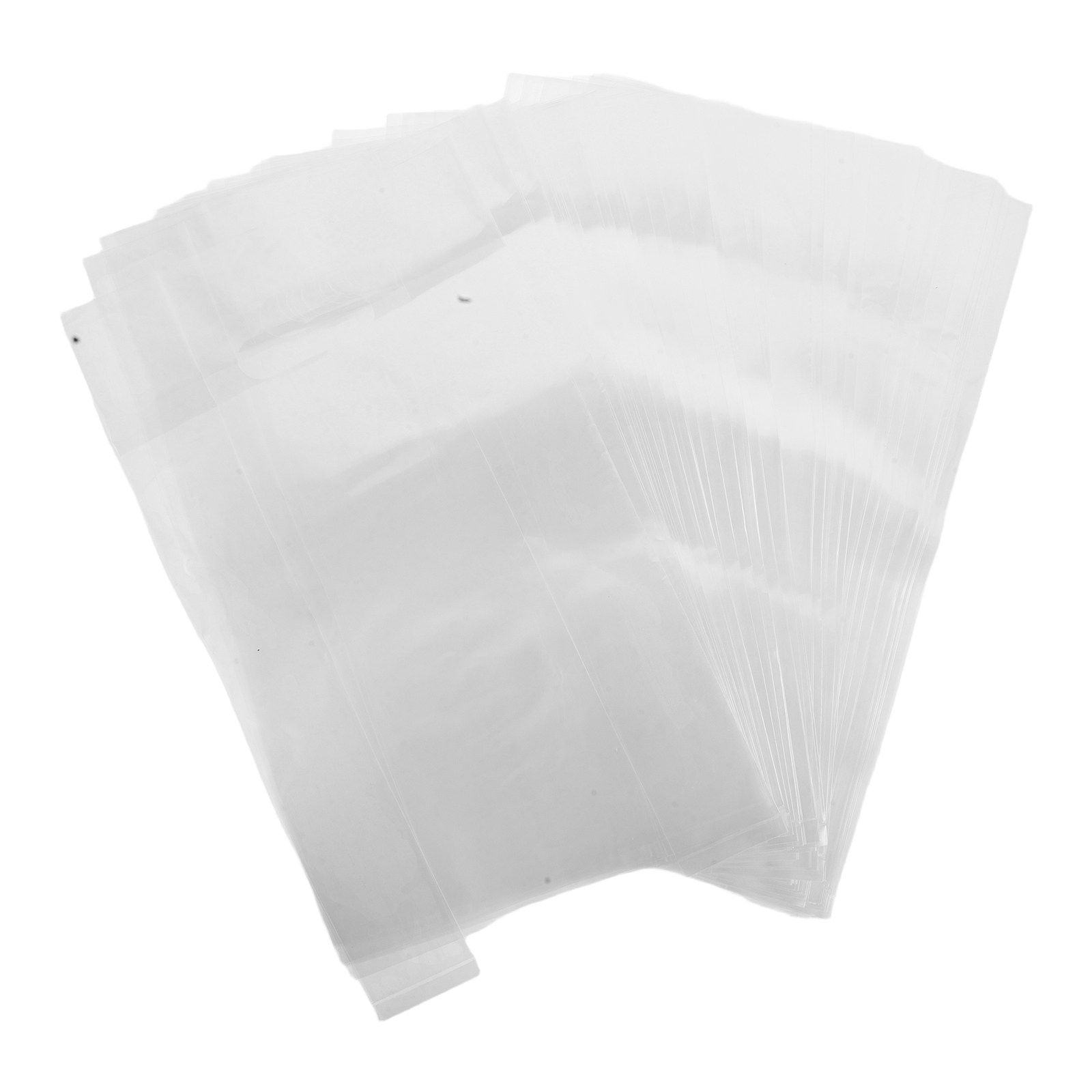 Plastic Cup 50Pcs - ถุงบรรจุภัณฑ์ใสสำหรับกาแฟ 50 ชิ้น ถุงใส่แก้วเครื่องดื่มแบบใช้แล้วทิ้ง มีรูสำหรับแขวน เหมาะสำหรับใส่ชานมและเครื่องดื่มแบบซื้อกลับบ้าน