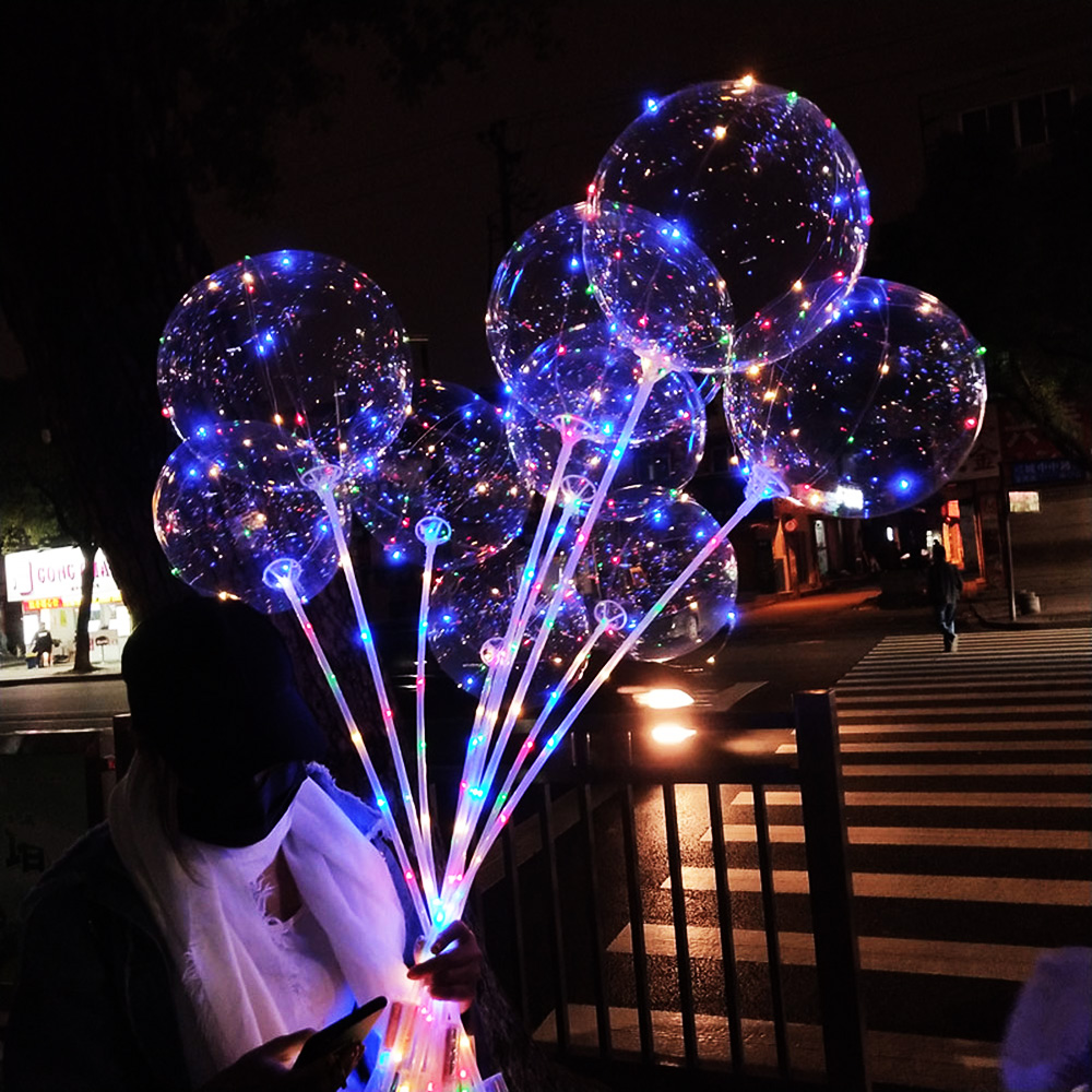Led Balloon Light - 5/10/15/20 แพ็ค LED Light Up บอลลูน