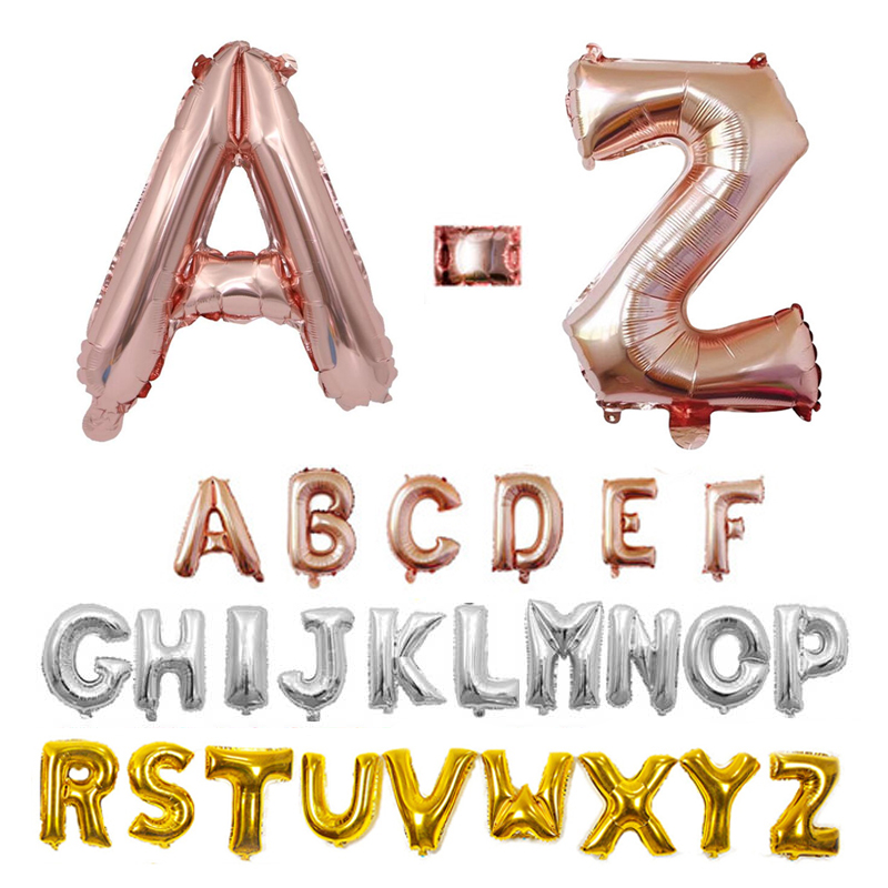Event Z - 16 32 40 นิ้วฟอยล์ลูกโป่ง A-Z Air
