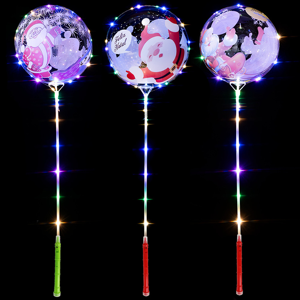 Led Balloon Light - ชุดลูกโป่ง LED สำหรับคริสต์มาส 1-20 ชิ้น ประกอบด้วยลูกโป่ง