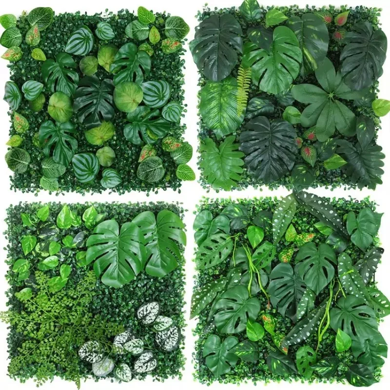 Flower Wall Panel - แผงต้นไม้ประดิษฐ์ 3 มิติ ขนาด 50x50 ซม.