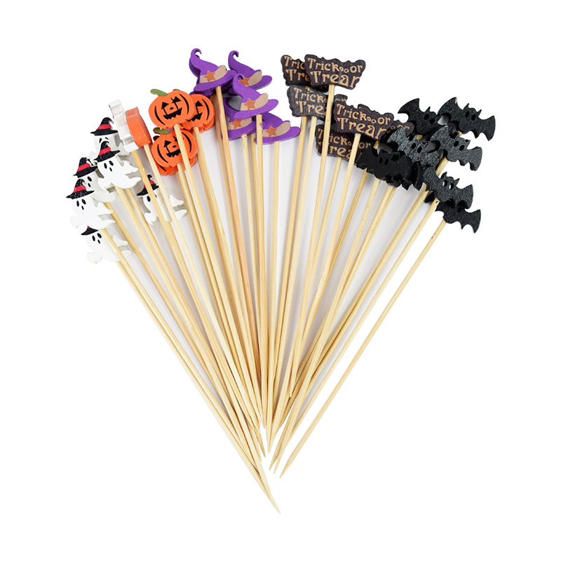 50/100Pcs ปาร์ตี้ฮาโลวีนไม้จิ้ - Centerpiece Stick บทวิจารณ์และราคา