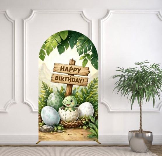 ฉากหลังธีมไดโนเสาร์ ยี่เล่ สำห - Dessert Table Backdrop บทวิจารณ์และราคา