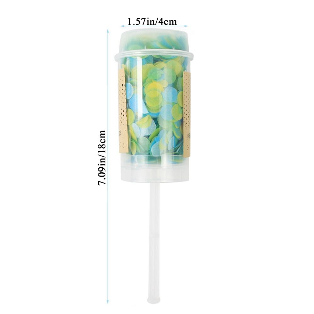 กระดาษโปรยสีสันสดใส 1 ชิ้น สำห - Confetti Cannon Tube บทวิจารณ์และราคา