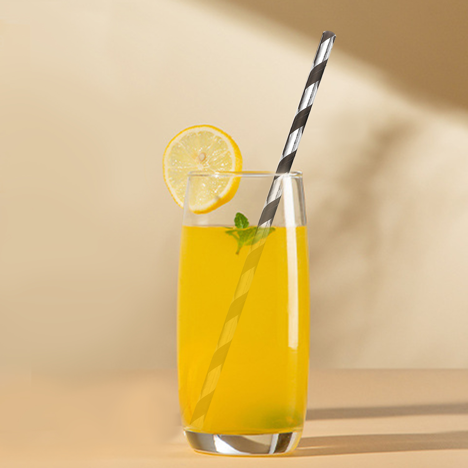 หลอดดูดกระดาษน้ำผลไม้หลอดดื่ม2 - Paper Straw Color บทวิจารณ์และราคา