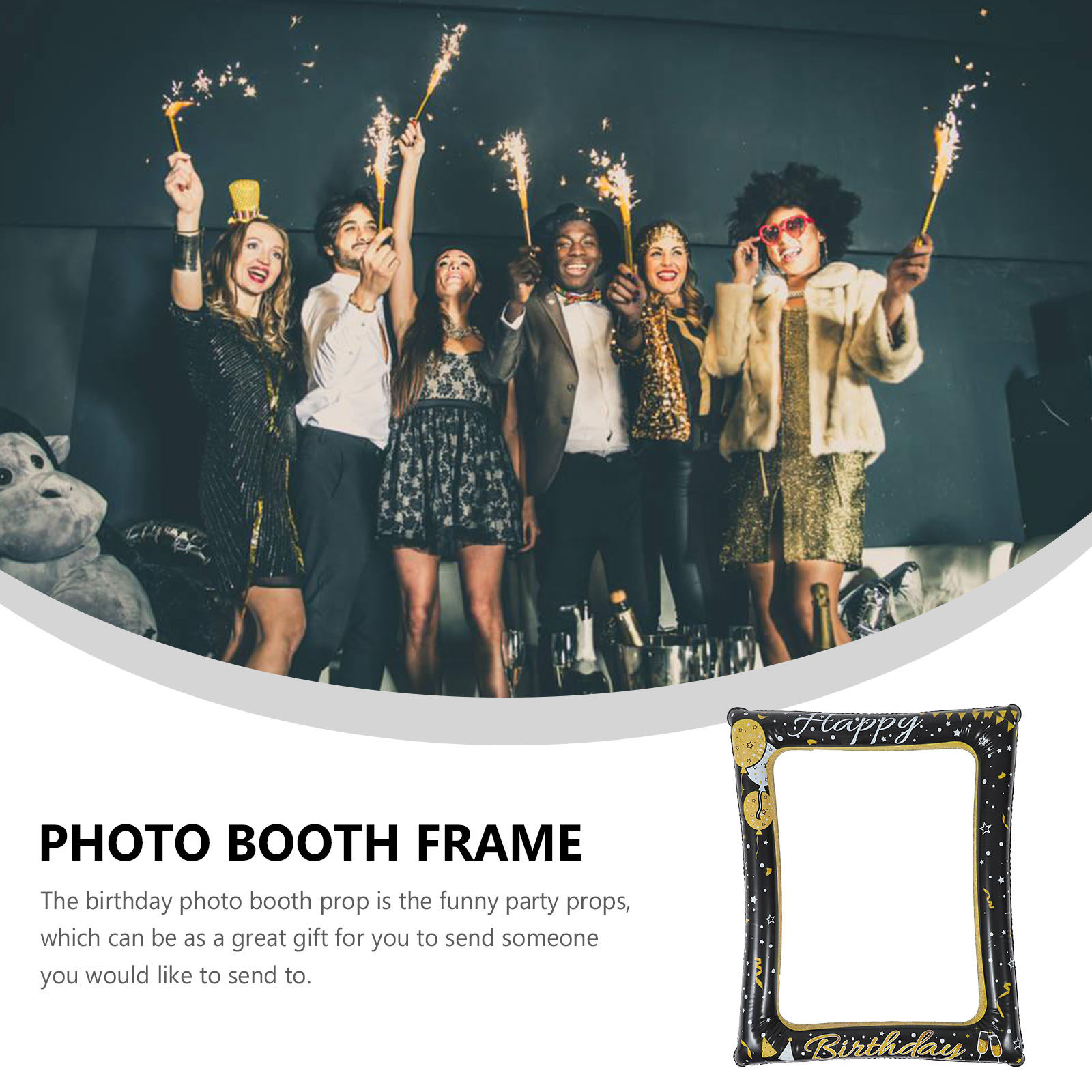 โครงบูธถ่ายรูปพีวีซีเป่าลมขนาด - Photo Booth Frame บทวิจารณ์และราคา
