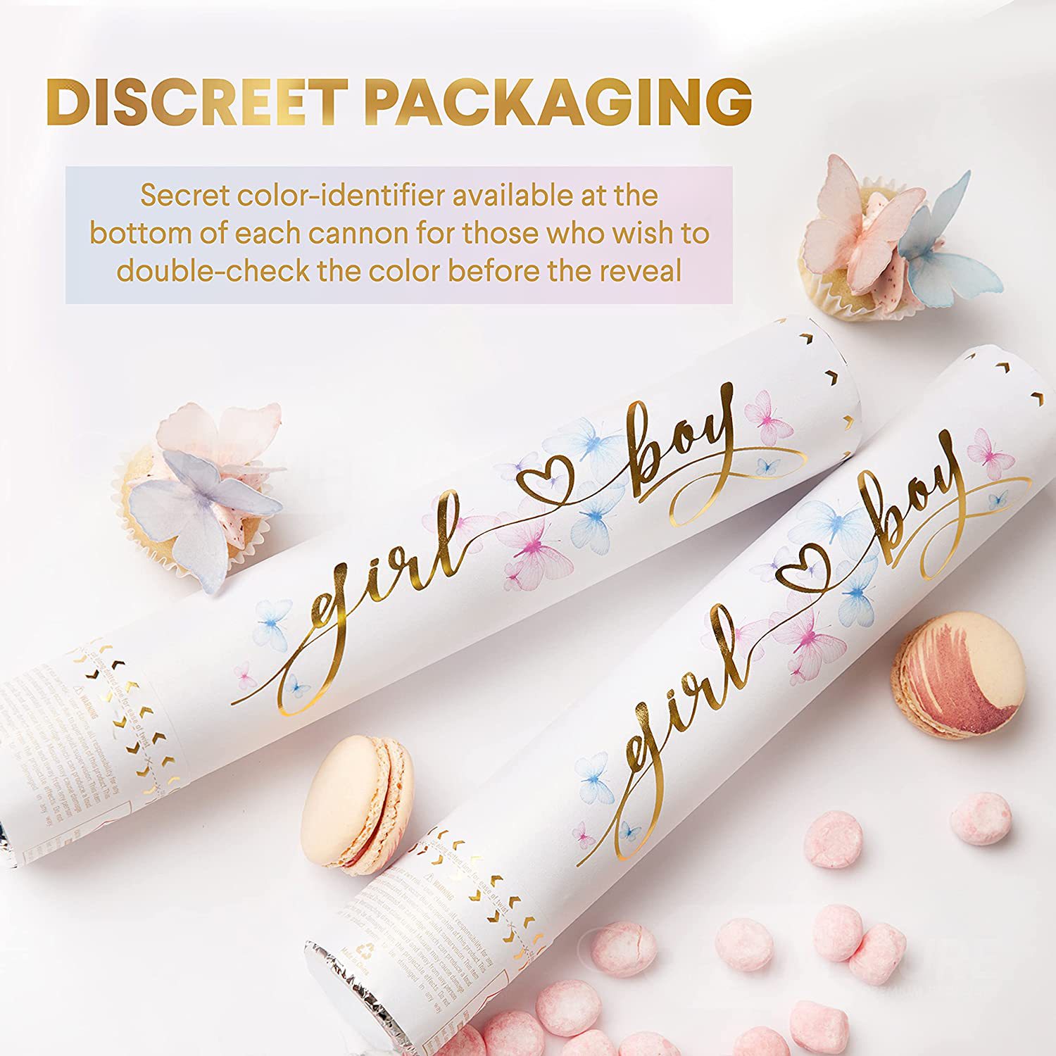 ปืนยิงคอนเฟตติสำหรับงานเฉลิมฉล - Confetti Cannon Tube บทวิจารณ์และราคา