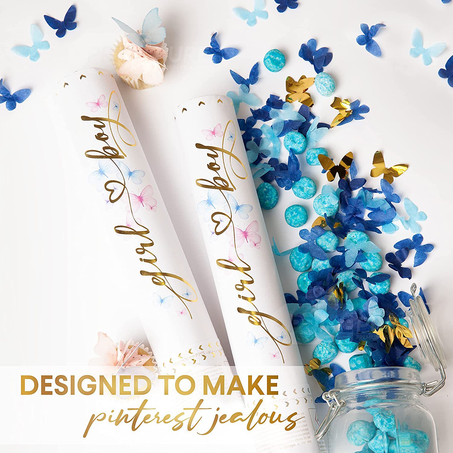 ปืนยิงคอนเฟตติสำหรับงานเฉลิมฉล - Confetti Cannon Tube บทวิจารณ์และราคา