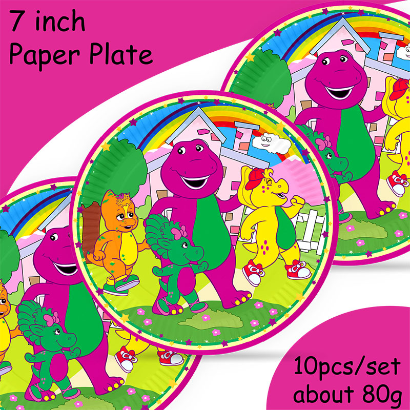 ไดโนเสาร์ Barney Party อุปกรณ์ - Table Cloth Disposable บทวิจารณ์และราคา