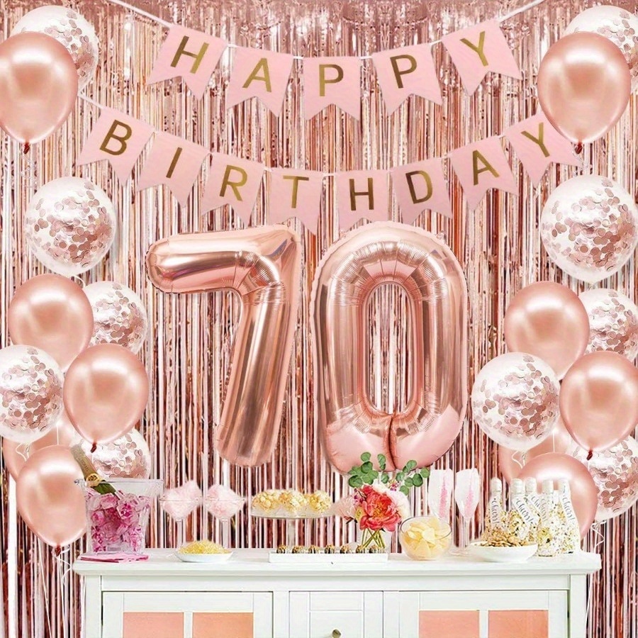 ชุดลูกโป่งฟอยล์ตัวเลข 40 นิ้ว  - Party Banner Gold บทวิจารณ์และราคา
