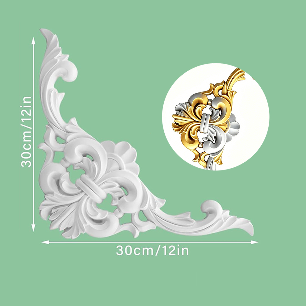 ชุดอุปกรณ์ตกแต่งฝ้าเพดาน PU พร - Flower Wall Panel บทวิจารณ์และราคา