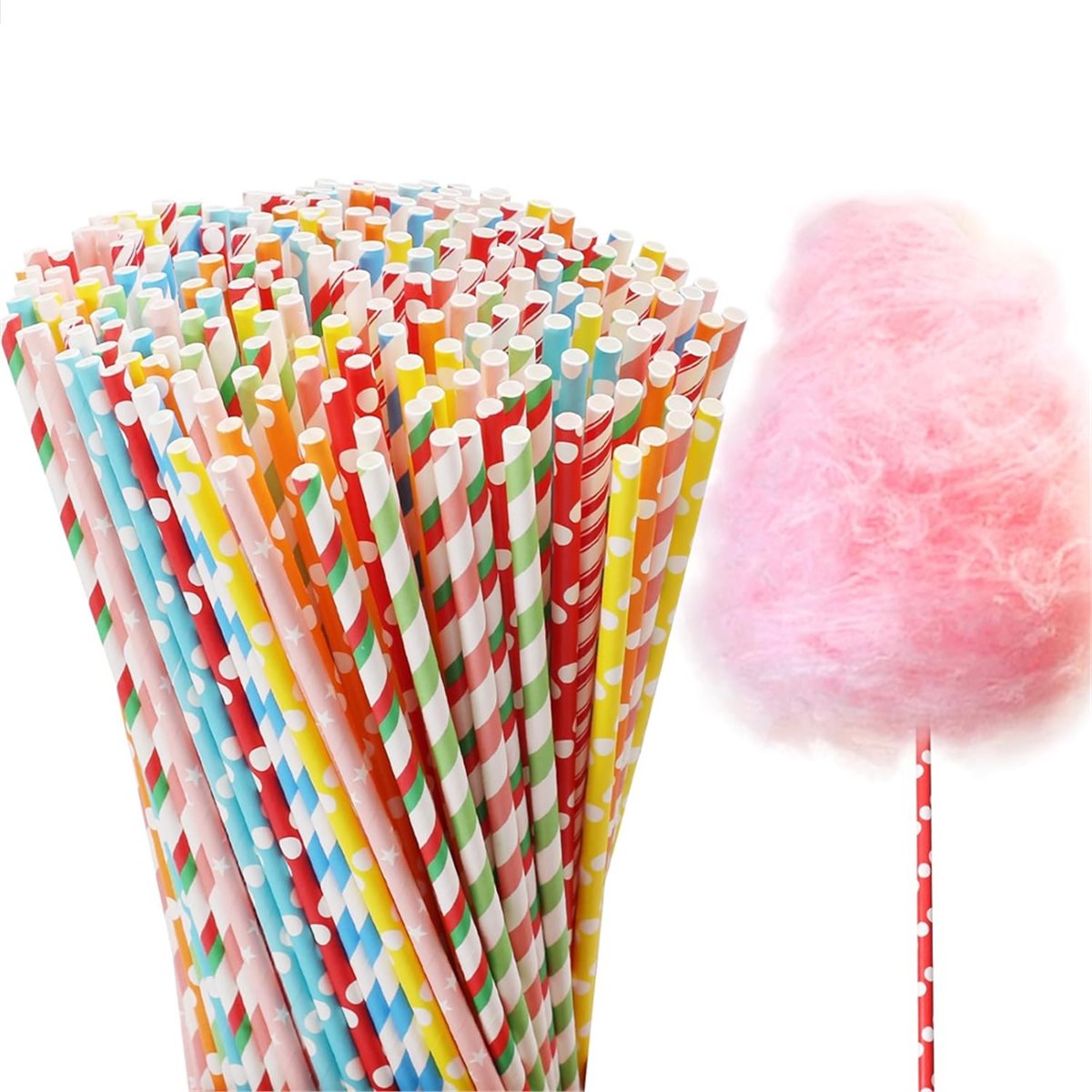 ABZT 200 ชิ้น กรวยขนมสายไหม, แ - Cotton Candy Cone บทวิจารณ์และราคา