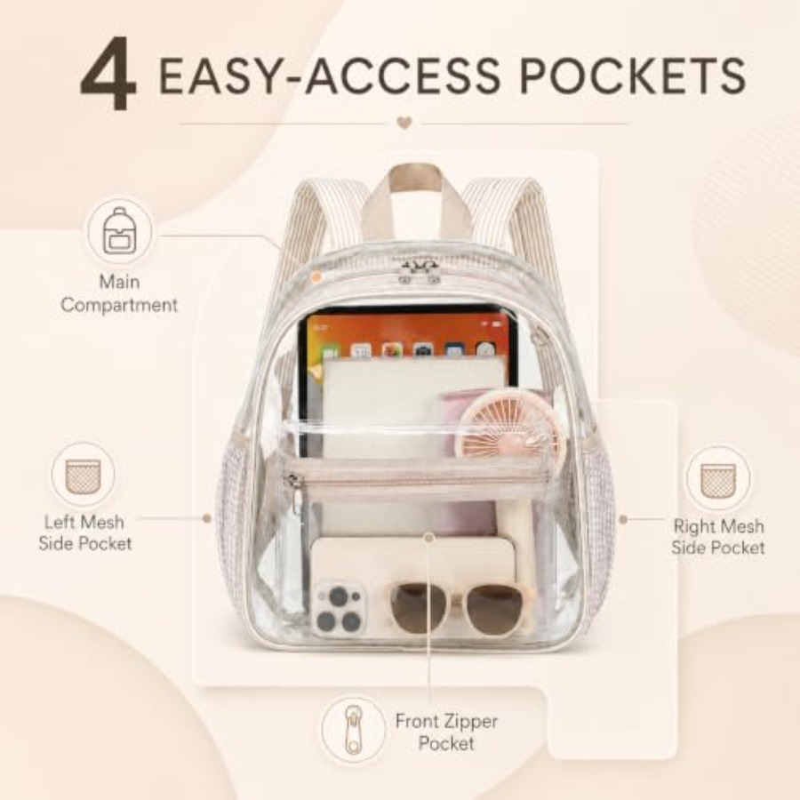 กระเป๋าเป้ใสขนาดเล็กสำหรับงานอ - Event & Party Supply Photos บทวิจารณ์และราคา