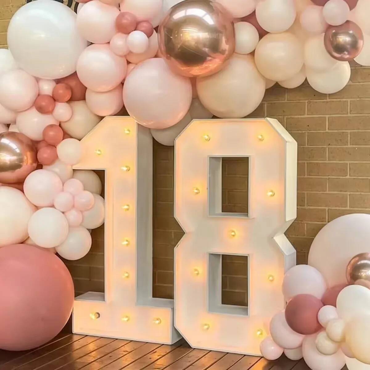 ไฟ LED ตัวเลขขนาดใหญ่สำหรับงาน - Led Balloon Light บทวิจารณ์และราคา