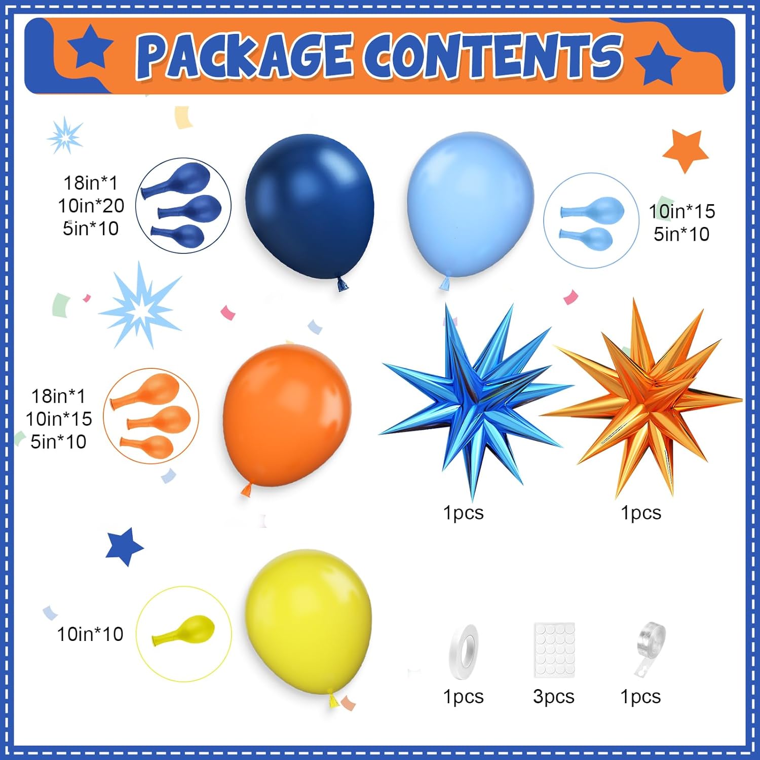 ชุดซุ้มลูกโป่งแฟนตาซี ลูกโป่งย - Balloon Arch Kit บทวิจารณ์และราคา