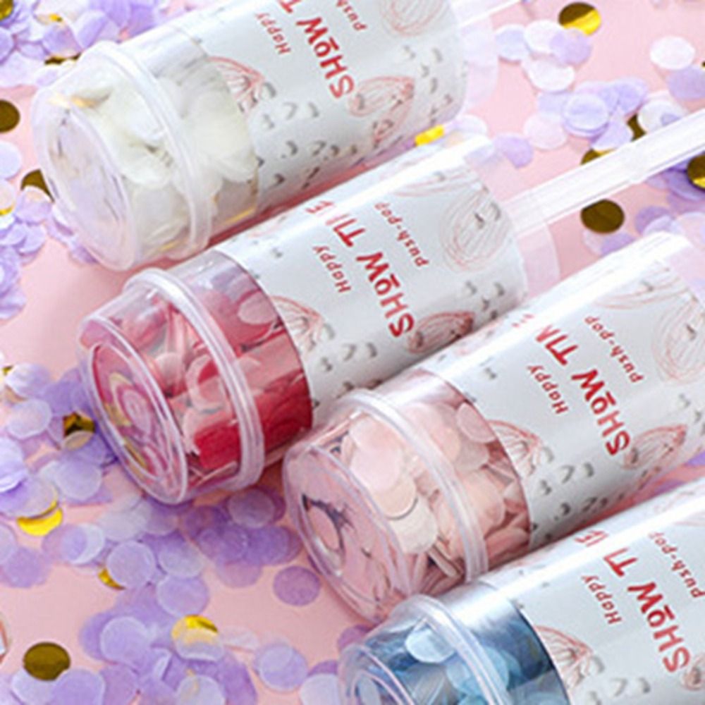 1 ชิ้น อุปกรณ์ตกแต่งงานปาร์ตี้ - Confetti Cannon Tube บทวิจารณ์และราคา