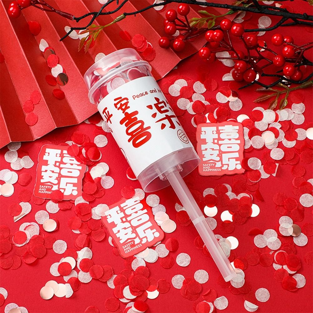 1 ชิ้น อุปกรณ์ตกแต่งงานปาร์ตี้ - Confetti Cannon Tube บทวิจารณ์และราคา