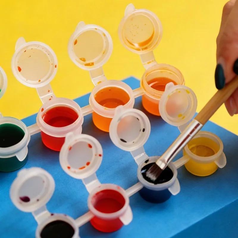 10/30/50PCS กระปุกสีเปล่า ถ้วย - Plastic Cup 50Pcs บทวิจารณ์และราคา