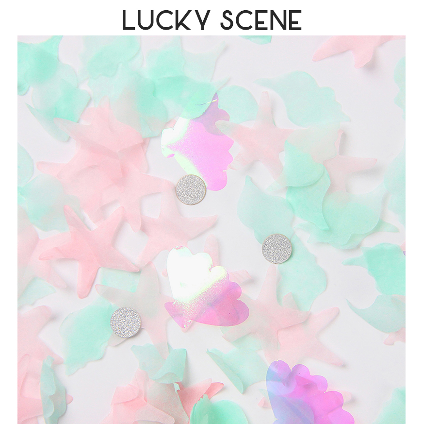 MermaidยานอวกาศกระดาษConfetti  - Confetti Cannon Tube บทวิจารณ์และราคา
