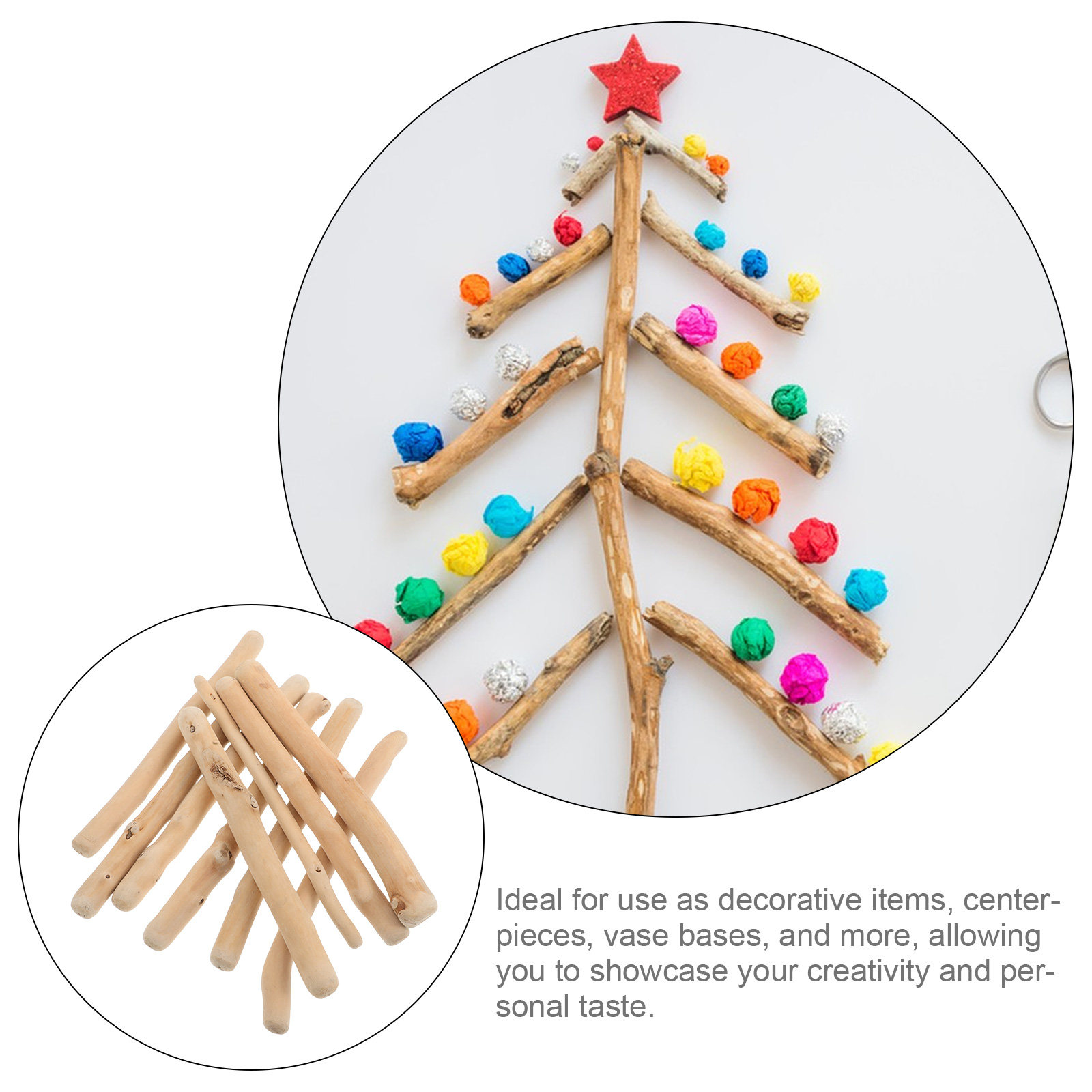 ไม้ลอยน้ำตกแต่ง ไม้กิ่งธรรมชาต - Centerpiece Stick บทวิจารณ์และราคา