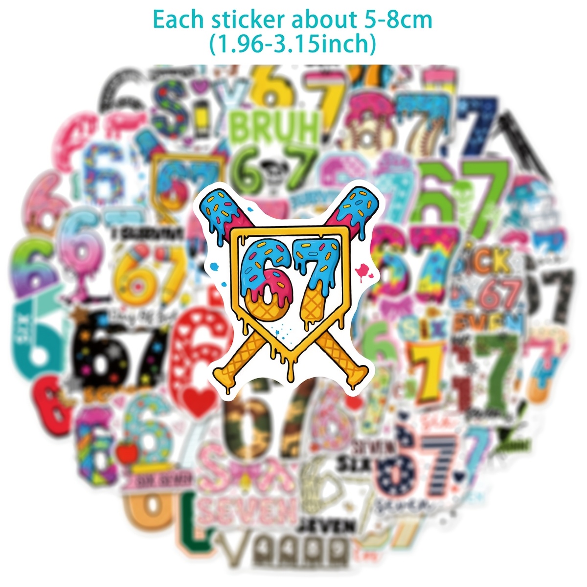 50 ชิ้นหมายเลข 67 สติกเกอร์กรา - Plastic Cup 50Pcs บทวิจารณ์และราคา