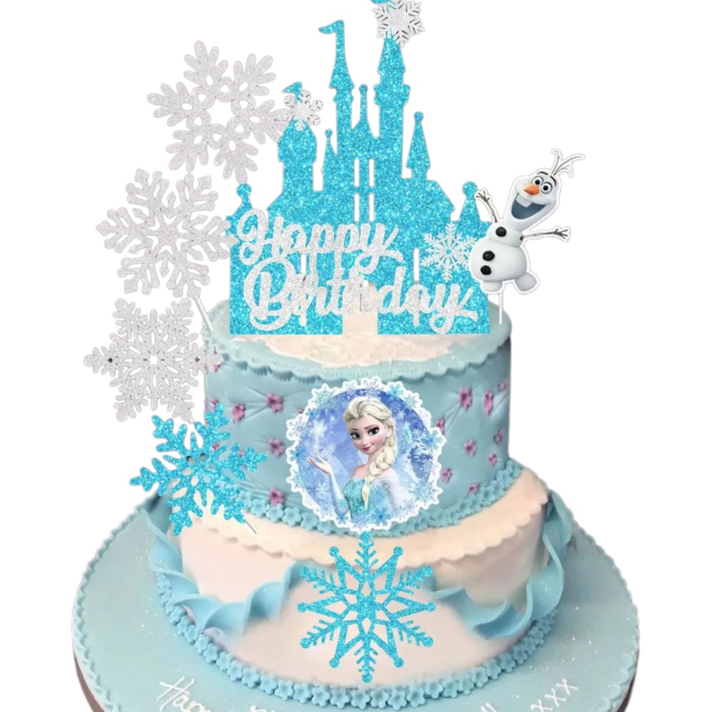 ชุดตกแต่งเค้ก Frozen 8 ชิ้น ปี - Event Z บทวิจารณ์และราคา