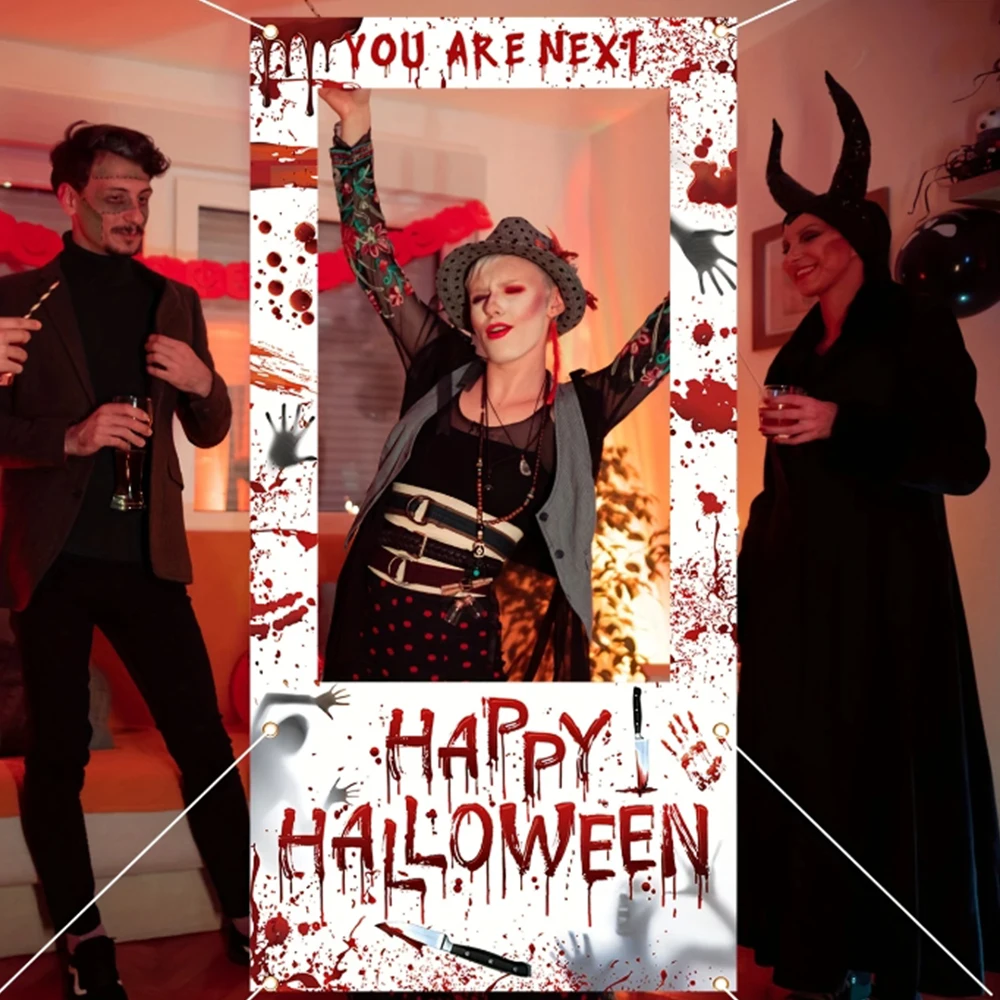 Runto สุขสันต์วันฮาโลวีนฉากหลั - Photo Booth Frame บทวิจารณ์และราคา