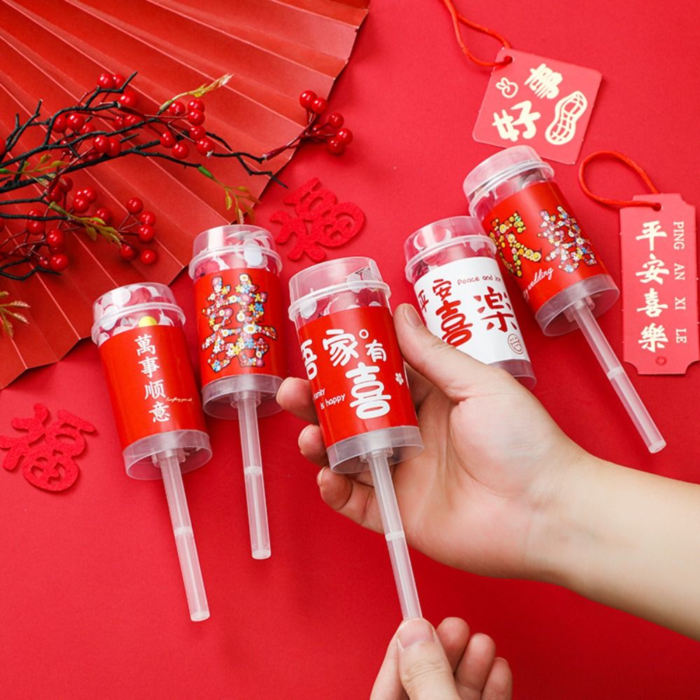 กระบอกคอนเฟตติหลากสีสำหรับงานแ - Confetti Cannon Tube บทวิจารณ์และราคา