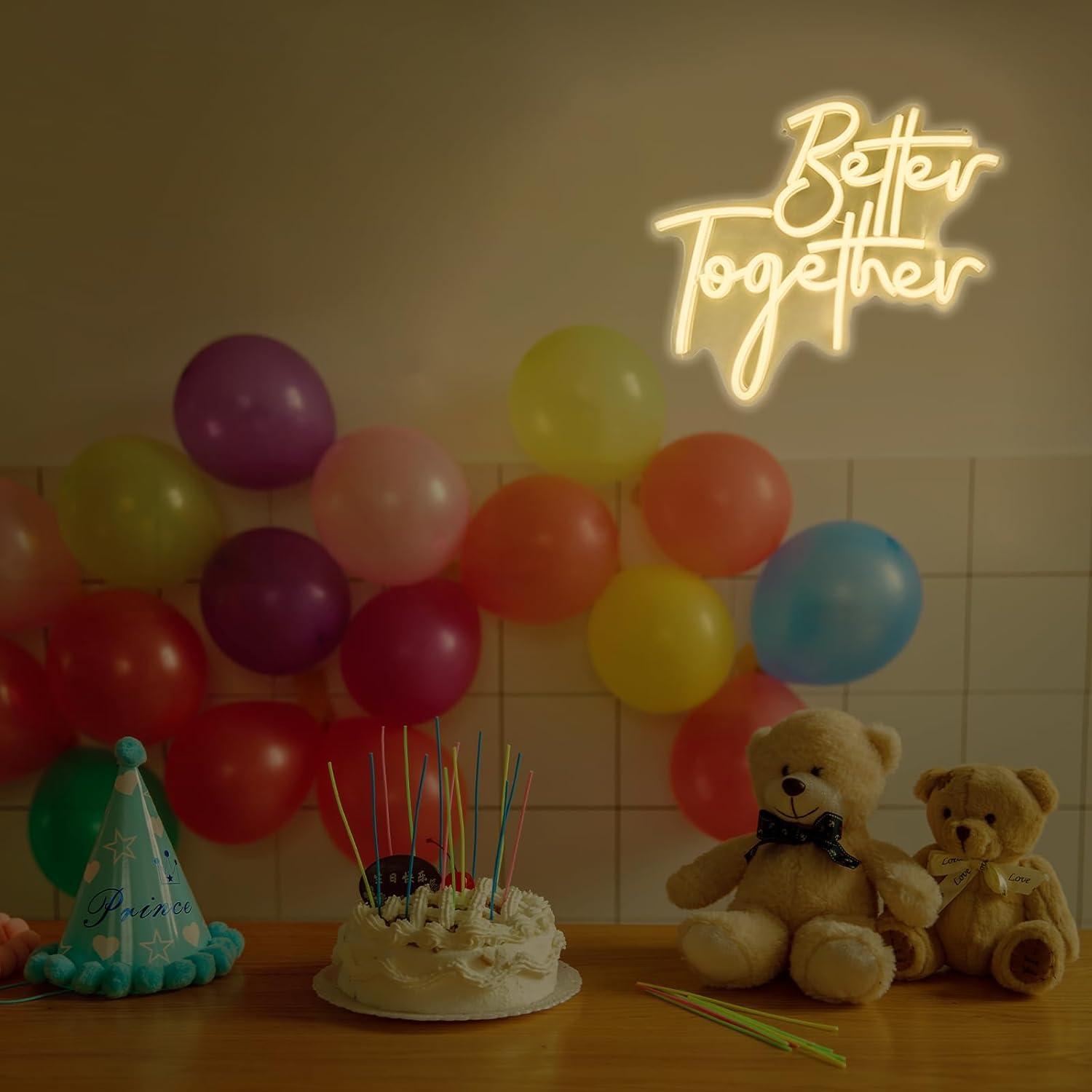 ป้ายไฟนีออน Better Together ไฟ - Neon Sign Party บทวิจารณ์และราคา