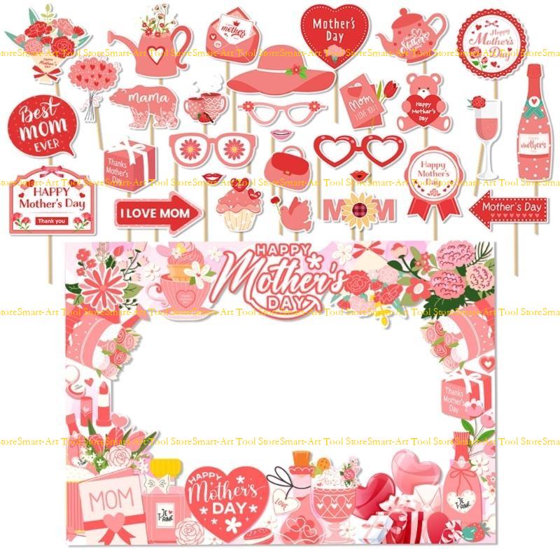 อุปกรณ์ประกอบฉากการถ่ายภาพวันแ - Photo Booth Frame บทวิจารณ์และราคา