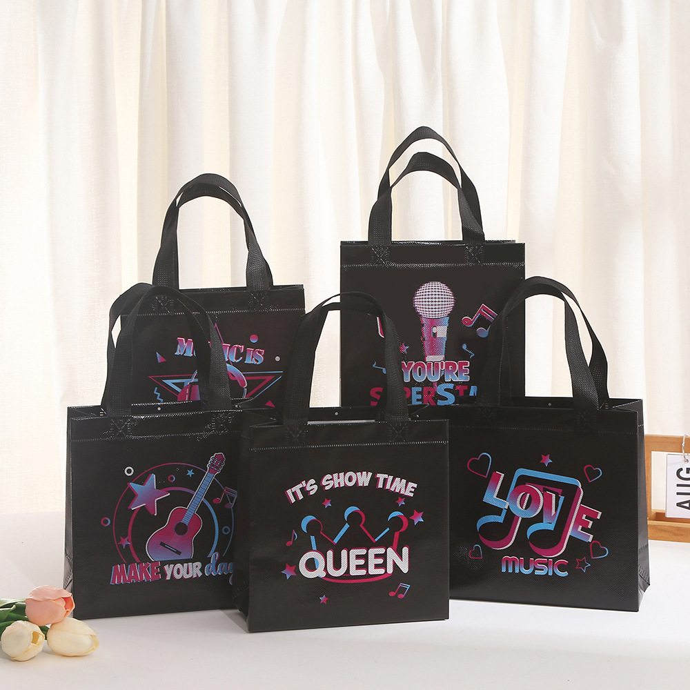 ถุงของขวัญผ้าไม่ทอธีมดนตรี Let - Event Party Shop บทวิจารณ์และราคา
