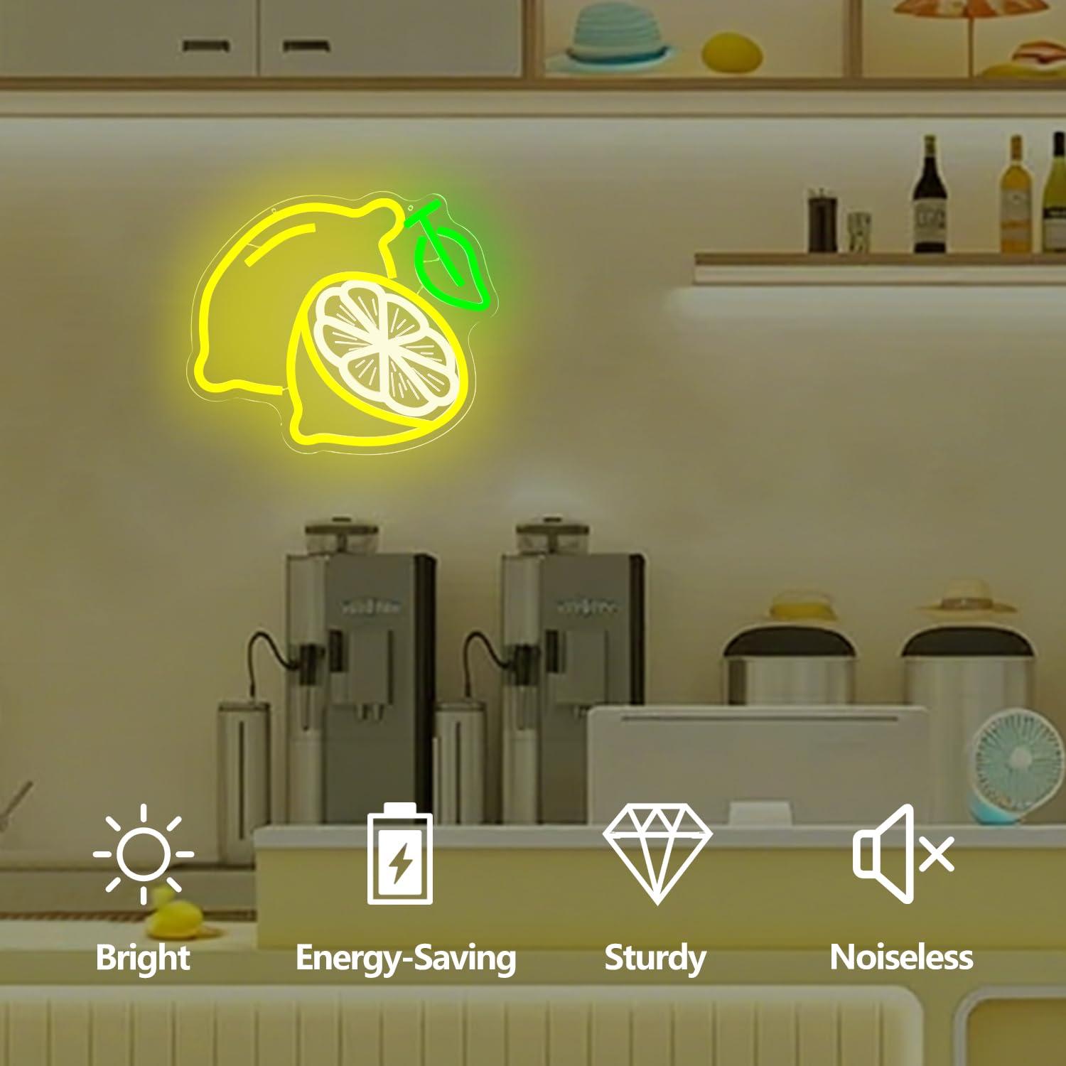 ป้ายไฟนีออนรูปเลมอน ไฟ LED ปรั - Neon Sign Party บทวิจารณ์และราคา