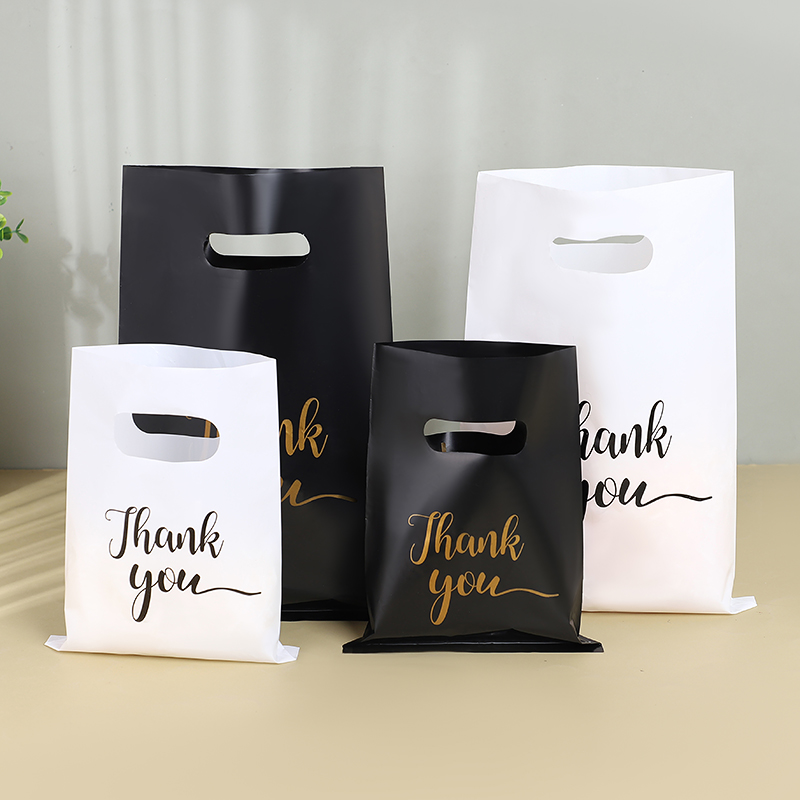 30 ชิ้นขอบคุณกระเป๋าถือพลาสติก - Event Party Shop บทวิจารณ์และราคา