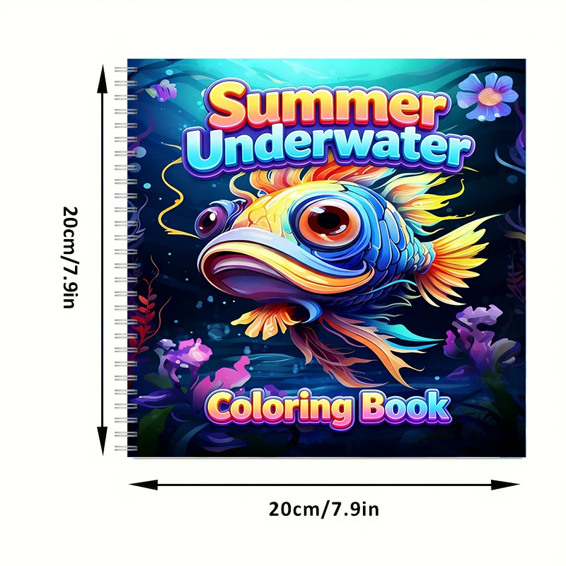 สมุดระบายสีใต้น้ำสำหรับผู้ใหญ่ - Event Supplies บทวิจารณ์และราคา