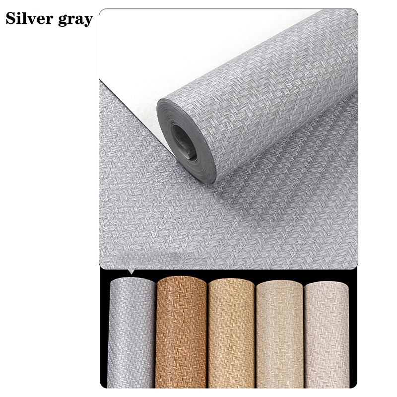 วอลเปเปอร์ลายผ้าลินิน ไม่ใช่แบ - Paper Straw Color บทวิจารณ์และราคา