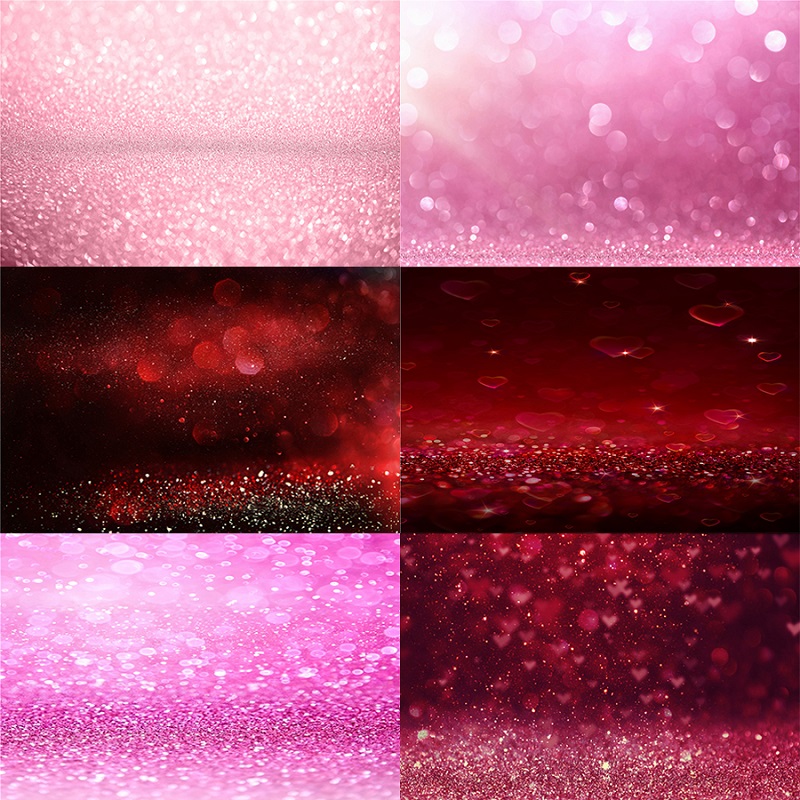 สีชมพูสีแดงดอกกุหลาบธีมการถ่าย - Dessert Table Backdrop บทวิจารณ์และราคา