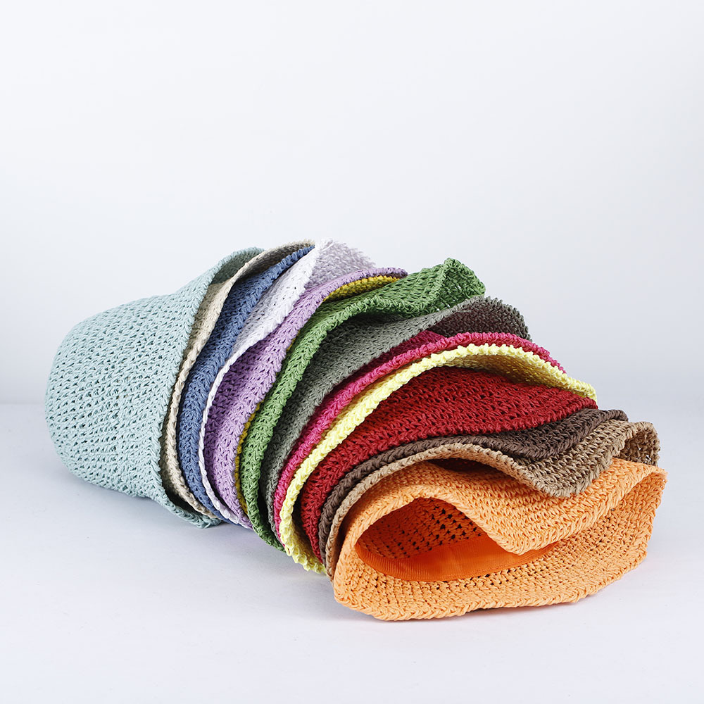 หมวกชายหาด Topi memancing Topi - Paper Straw Color บทวิจารณ์และราคา
