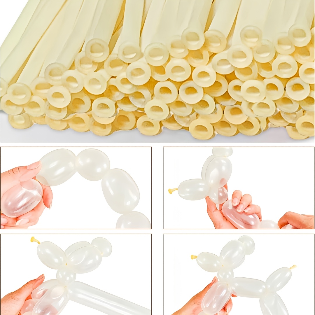 ลูกโป่งใสทรงยาวสำหรับตกแต่งรูป - Balloon Arch Kit บทวิจารณ์และราคา