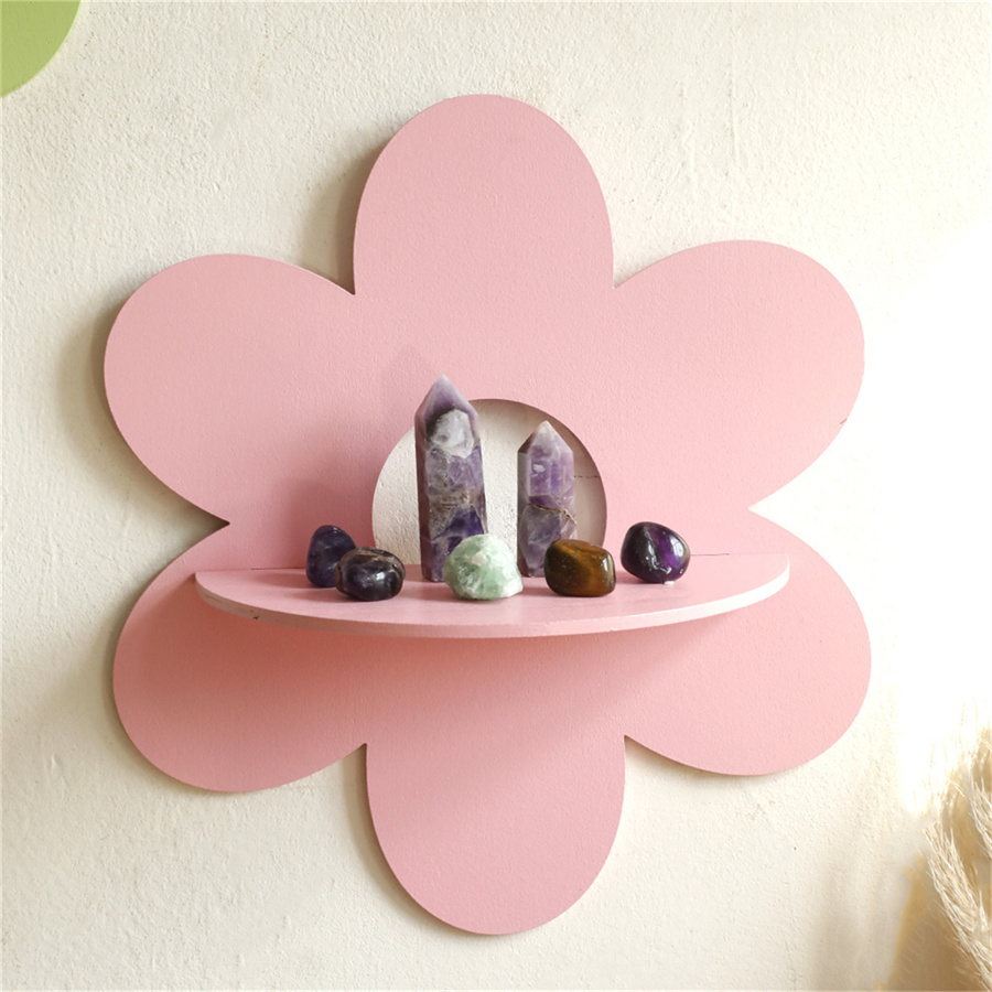 ที่แขวนผนังรูปดอกไม้ ชั้นวางขอ - Flower Wall Panel บทวิจารณ์และราคา