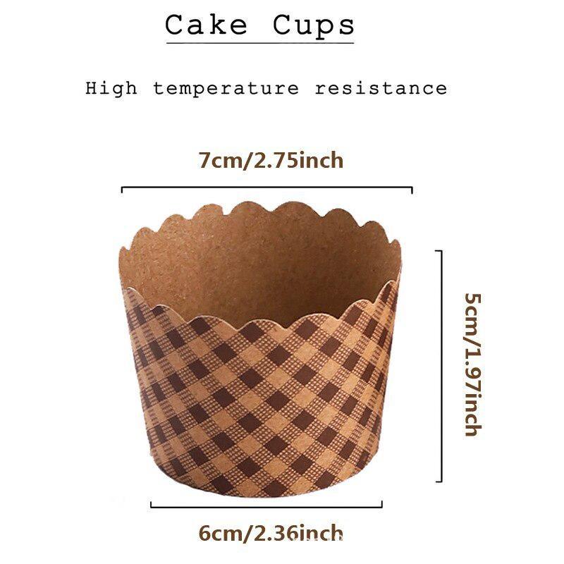 50 ชิ้น/แพ็ค Cupcake ถ้วยกระดา - Plastic Cup 50Pcs บทวิจารณ์และราคา