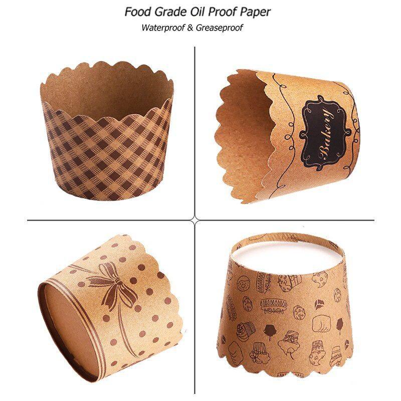 50 ชิ้น/แพ็ค Cupcake ถ้วยกระดา - Plastic Cup 50Pcs บทวิจารณ์และราคา