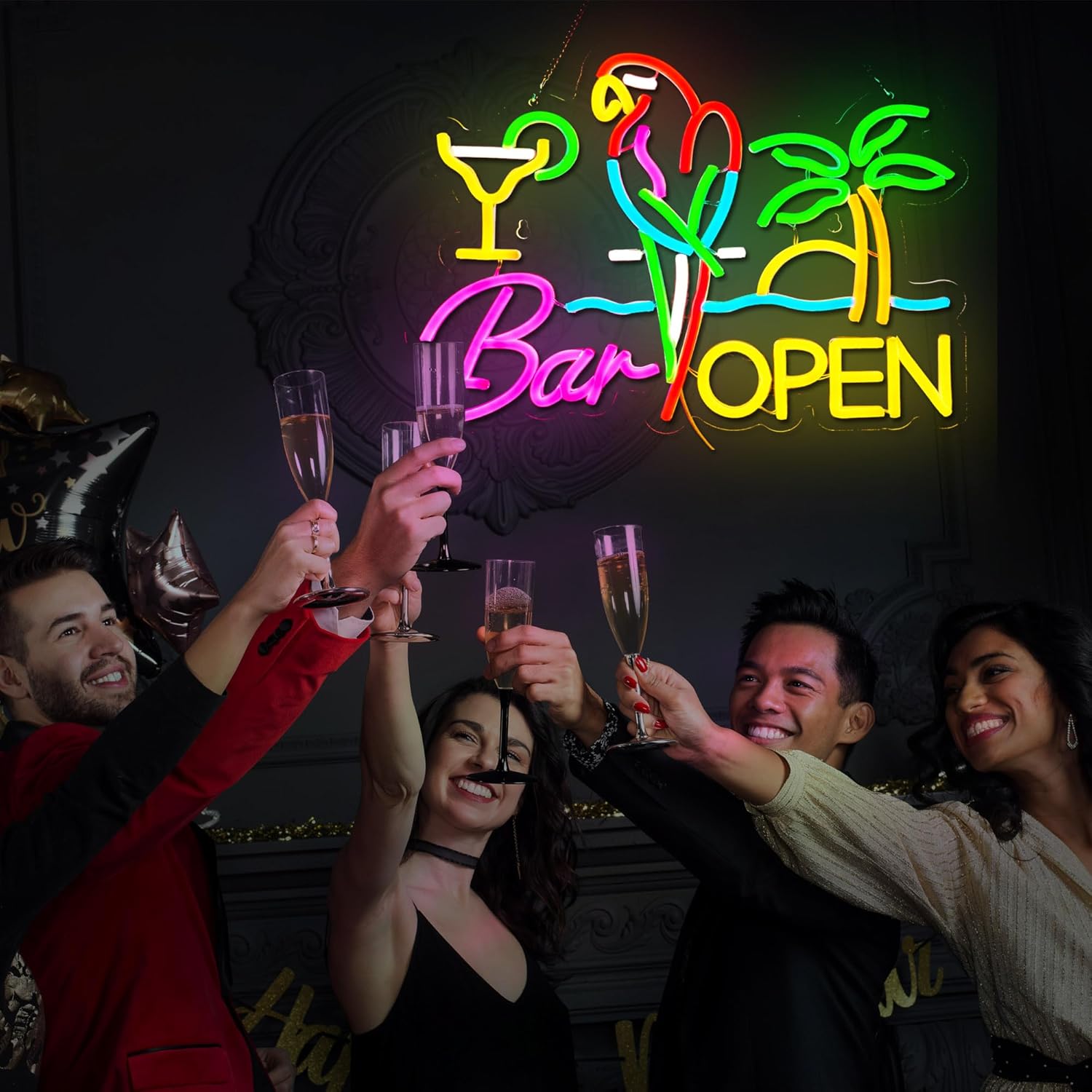 ป้ายไฟนีออนรูปบาร์ ไฟตกแต่งผนั - Neon Sign Party บทวิจารณ์และราคา