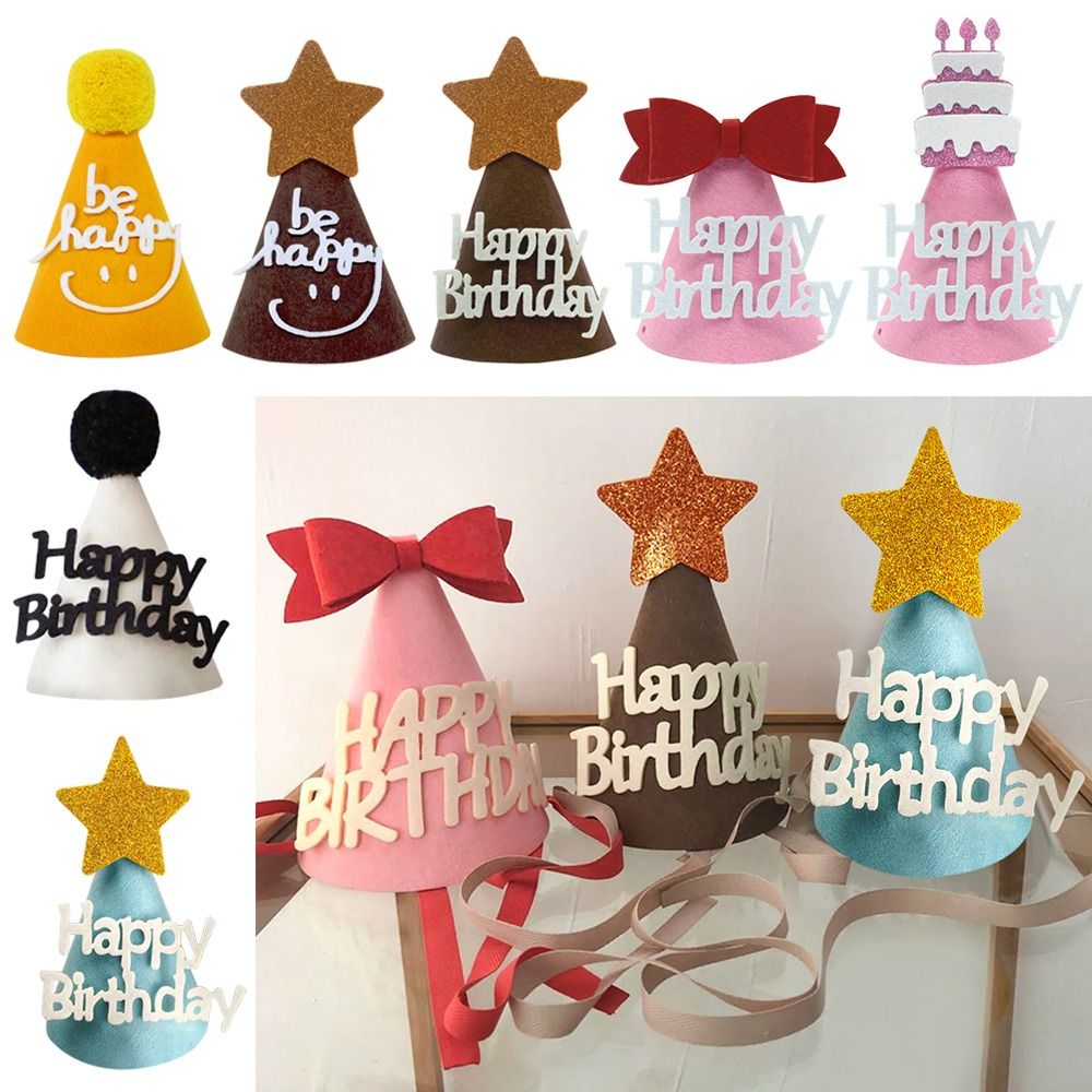 ที่คาดผมวันเกิดน่ารัก พร้อมของ - Party Hat Cone บทวิจารณ์และราคา