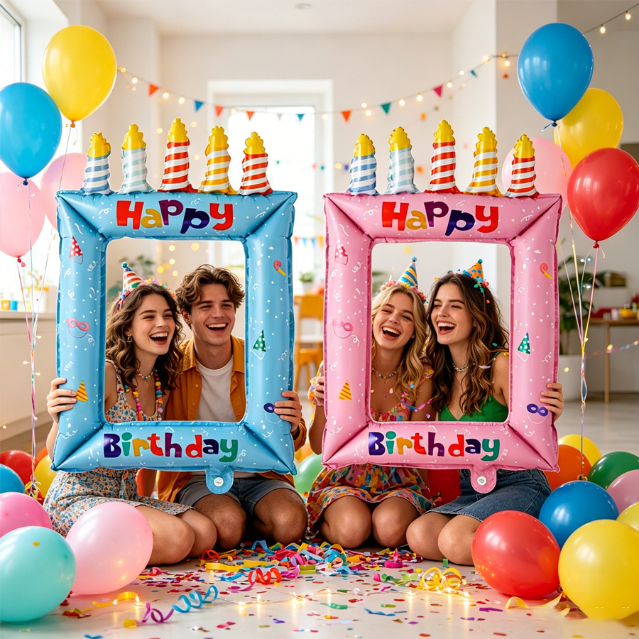 กรอบรูปลูกโป่งธีมเจ้าหญิงขนาด  - Photo Booth Frame บทวิจารณ์และราคา