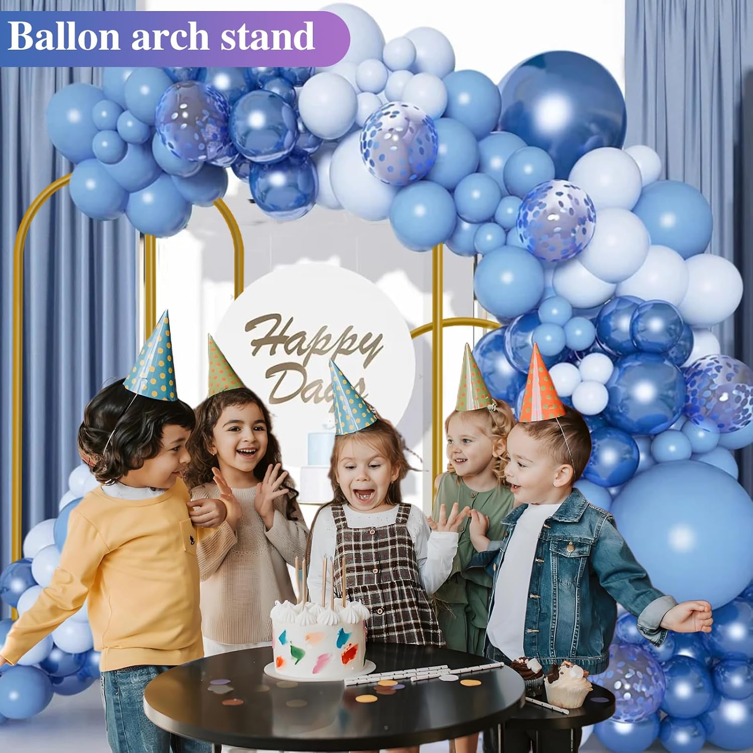 ชุดขาตั้งฉากหลังโลหะทรงโค้ง He - Balloon Arch Kit บทวิจารณ์และราคา