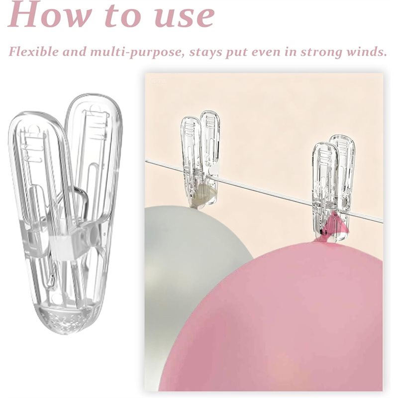 ABBP-30 ชุดคลิปหนีบลูกโป่งสำหร - Balloon Arch Kit บทวิจารณ์และราคา