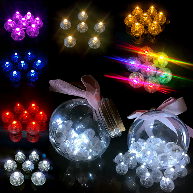 10 ชิ้นมินิ LED บอลลูนไลท์สีสั - Led Balloon Light บทวิจารณ์และราคา