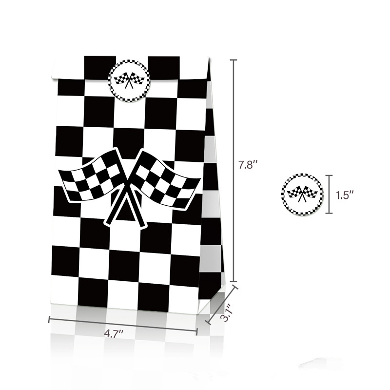 12Pcs รถแข่งรถกล่องกระเป๋าของข - Event Party Box บทวิจารณ์และราคา