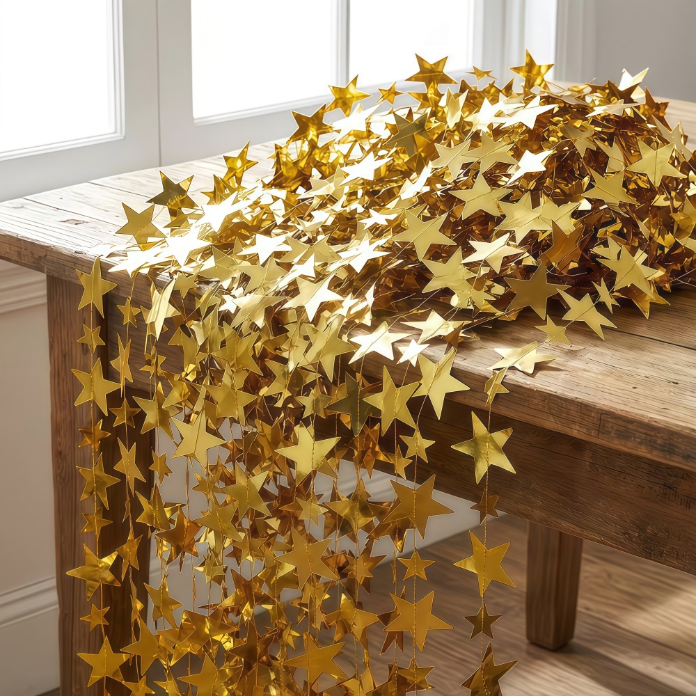 1 ชิ้น 4 เมตร/157.48 นิ้ว สีทอ - Party Banner Gold บทวิจารณ์และราคา